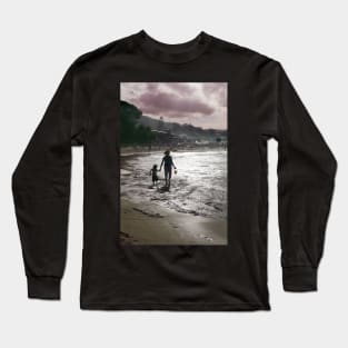 Late Afternoon on Lorne Beach Long Sleeve T-Shirt